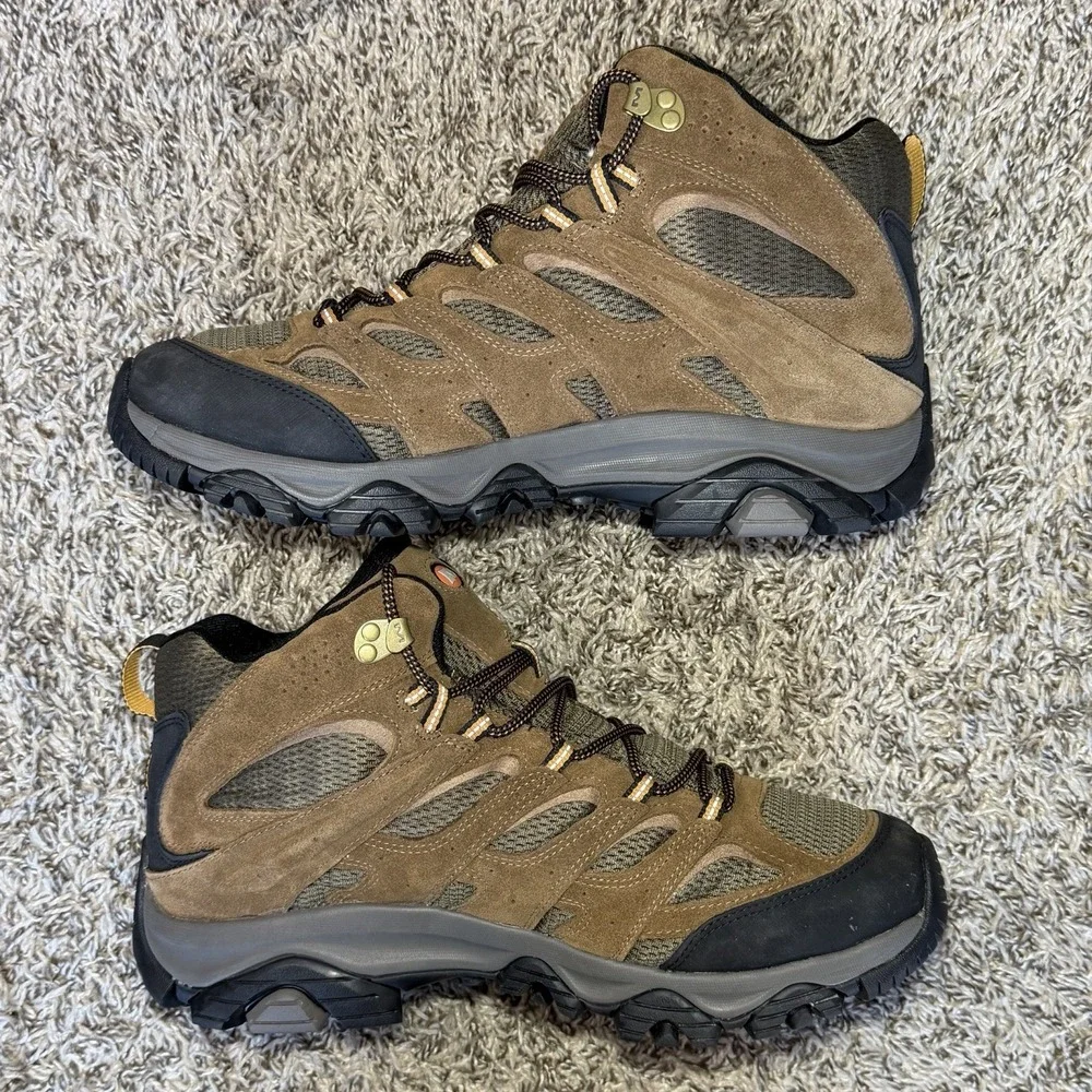 Merrell Moab 3 Mid WP Waterproof Men's Size 13 Hiking Boots Earth Brown NEW